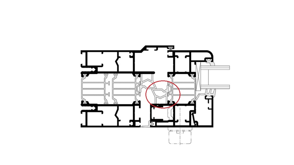 Anschlagdichtung Flügel
