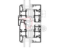 Anschlussdichtung Paarflügel