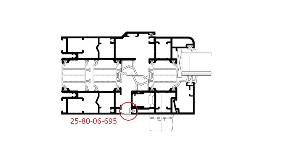 Aufschlagdichtung Flügel