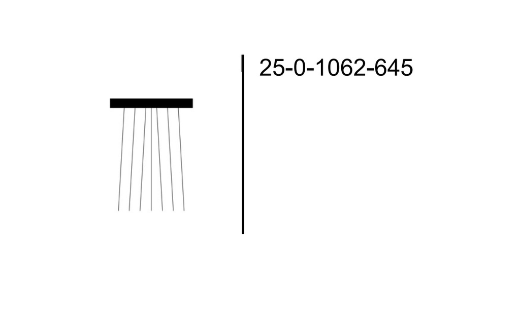 Bürstendichtung 4,8 x 7,25