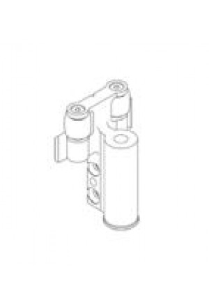 BG FüWa Pfosten schmal li kugelgelagert