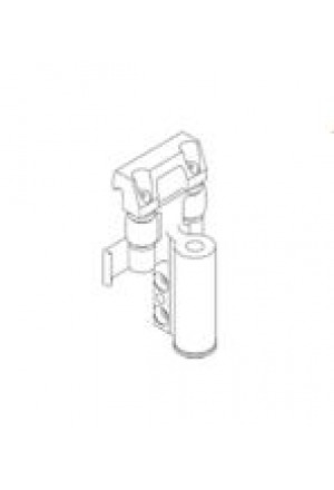 [15-300-77-935] BG Führungswagen Pfosten schmal rechts, kugelgelagert, Ausfallsicherung