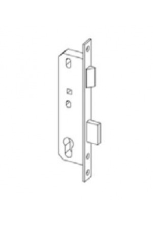 [15-0-204-320] Riegel-Fallenschloss 25mm Dorn, 5mm vorstehend