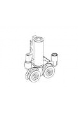 BG Laufwagen mit Haltebügel Schnitt links Rev. 2 SL 80