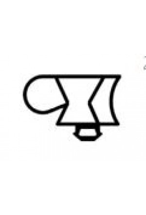 [25-80-08-655] Anschlussdichtung Paarflügel SL 80 (10m)